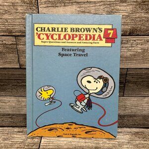 1980s Charlie Brown's Cyclopedia Featuring Space Travel Book Volume 7